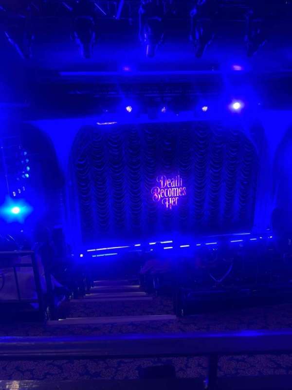 Lunt-Fontanne Theatre, section: Middle Mezzanine LC, row: A, seat: 115