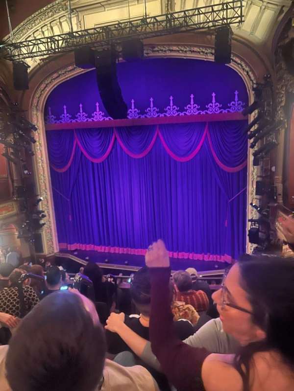 Lyceum Theatre, Broadway, section: Mezzanine R, row: F, seat: 4