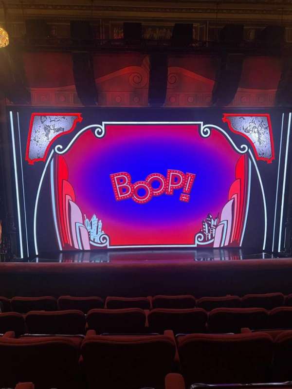 Broadhurst Theatre, section: Mezzanine C, row: E, seat: 105