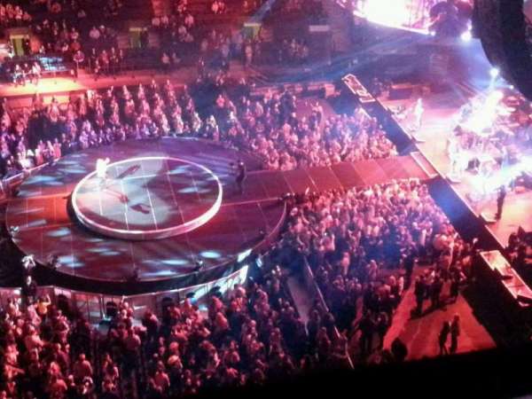 Madison Square Garden, section: 313, row: 1, seat: 13