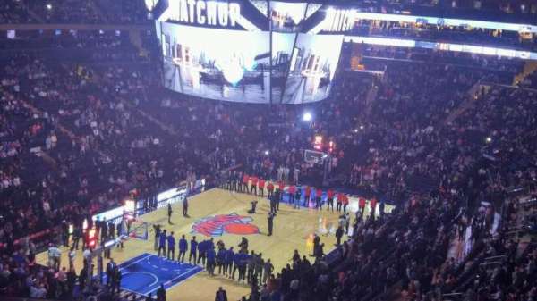 Madison Square Garden, section: 419, row: 3, seat: 11
