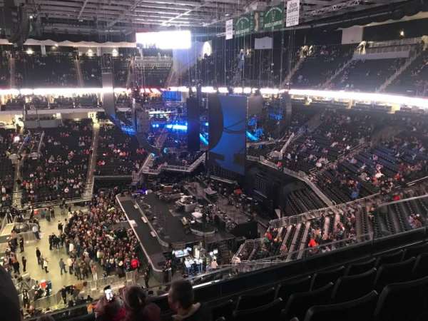 Fiserv Forum, section: 221, row: 5, seat: 10