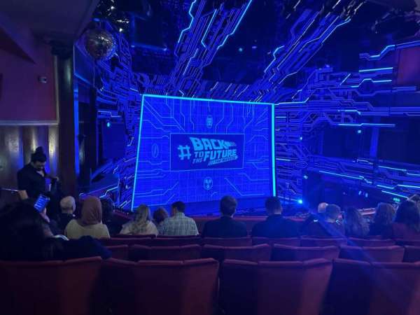 Adelphi Theatre, section: Dress Circle, row: G, seat: 31