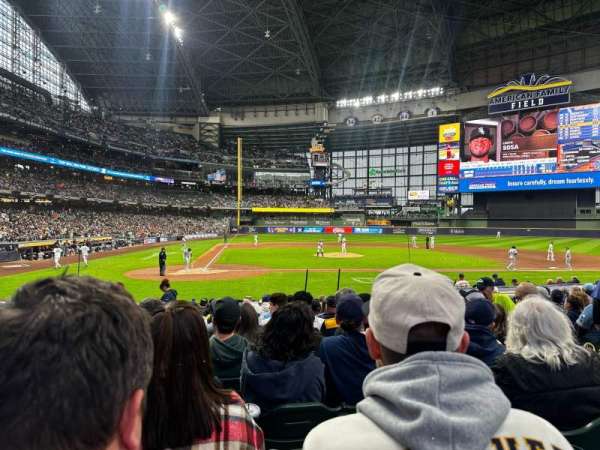 American Family Field, section: 115, row: 15, seat: 9