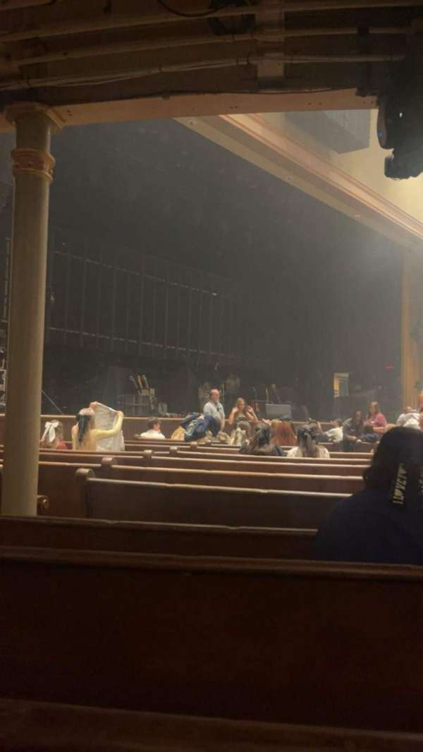Ryman Auditorium, section: MF-7, row: P, seat: 7