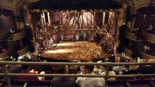 Richard Rodgers Theatre, section: Rear Mezzanine C, row: G, seat: 105