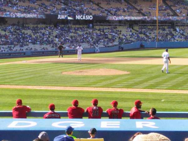 Dodger Stadium, section: 20FD, row: L, seat: 4