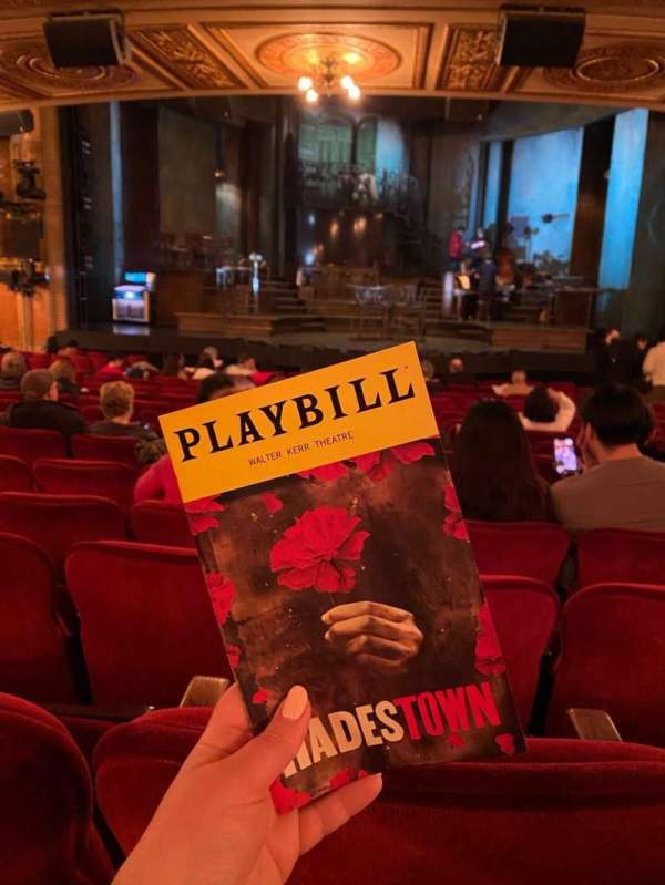 Walter Kerr Theatre, section: Orchestra C, row: S, seat: 105