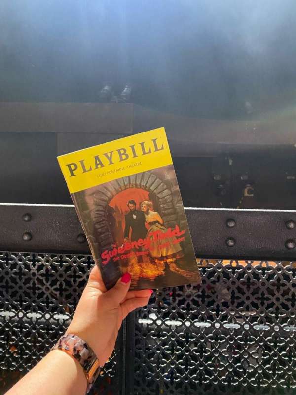 Lunt-Fontanne Theatre, section: Orchestra C, row: A, seat: 106