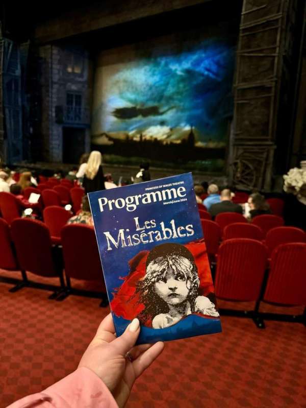 Princess of Wales Theatre, section: Orchestra Right, row: C, seat: 8
