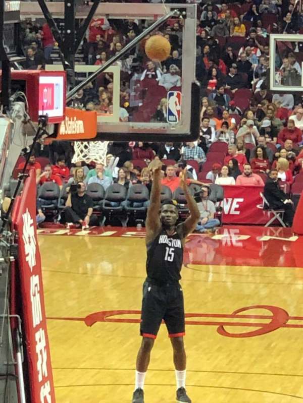 Toyota Center, section: 113, row: 6, seat: 8