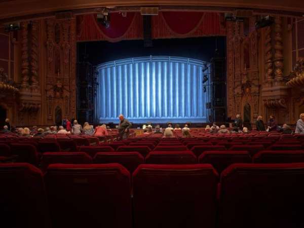 Ohio Theatre, Columbus, section: Orchestra 2, row: S, seat: 106