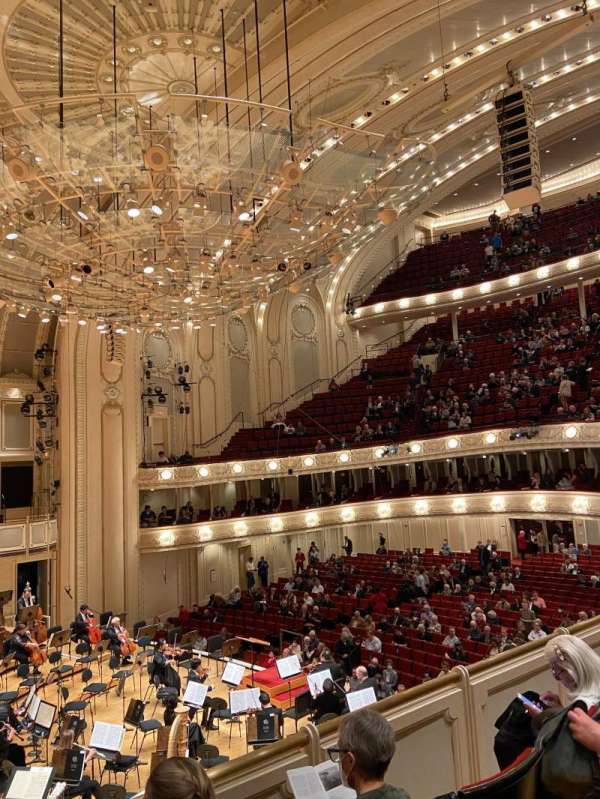 Orchestra Hall, Chicago, section: Terrace Right, row: C, seat: 14