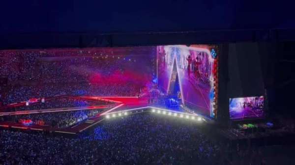 Stade de France, section: E10, row: 57, seat: 25