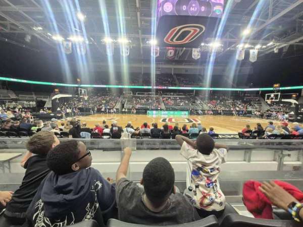 Baxter Arena, section: 105, row: D, seat: 8