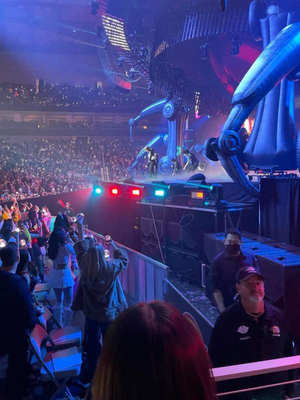 Dickies Arena, section: 105, row: 2, seat: 1