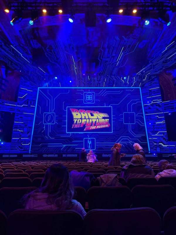 Winter Garden Theatre, section: Orchestra C, row: Q, seat: 110
