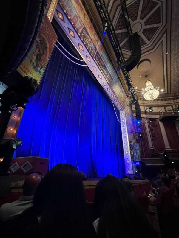 Imperial Theatre, section: Orchestra L, row: B, seat: 11
