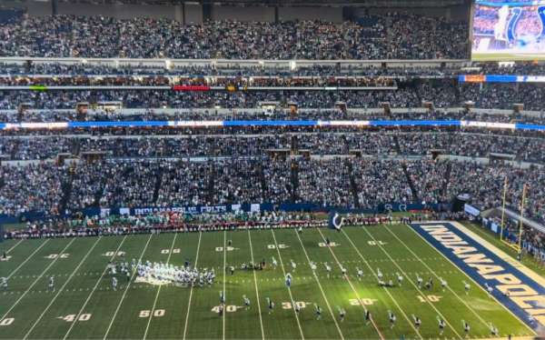Lucas Oil Stadium, section: 539, row: 2, seat: 20