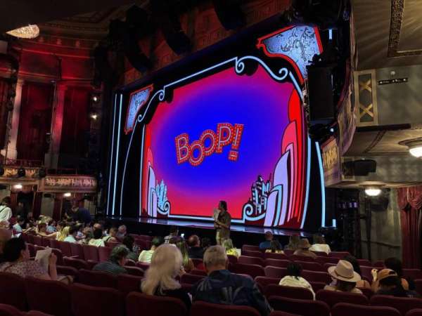Broadhurst Theatre, section: Orchestra R, row: L, seat: 24