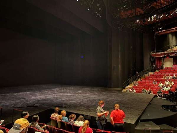 Vivian Beaumont Theater, section: Orchestra L, row: J, seat: 108