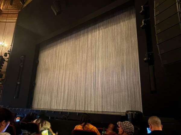 St. James Theatre, section: Orchestra R, row: F, seat: 12