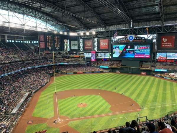 Chase Field, section: 312, row: 14, seat: 17