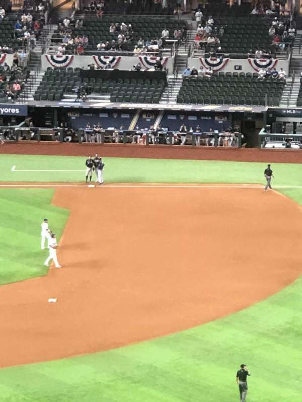 Globe Life field, section: 235, row: 7, seat: 1