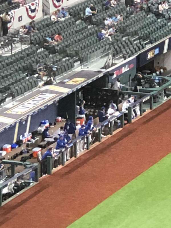 Globe Life Field, section: 235, row: 7, seat: 1