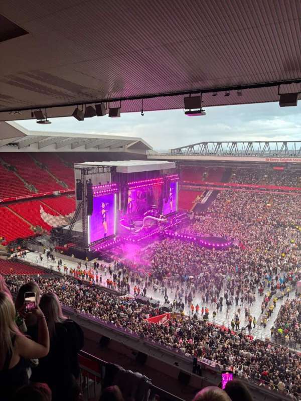 Anfield, section: U6, row: 66, seat: 173