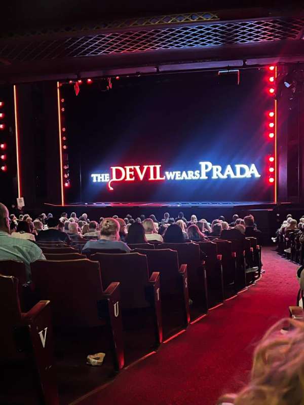 Dominion Theatre, section: Stalls, row: Y, seat: 12