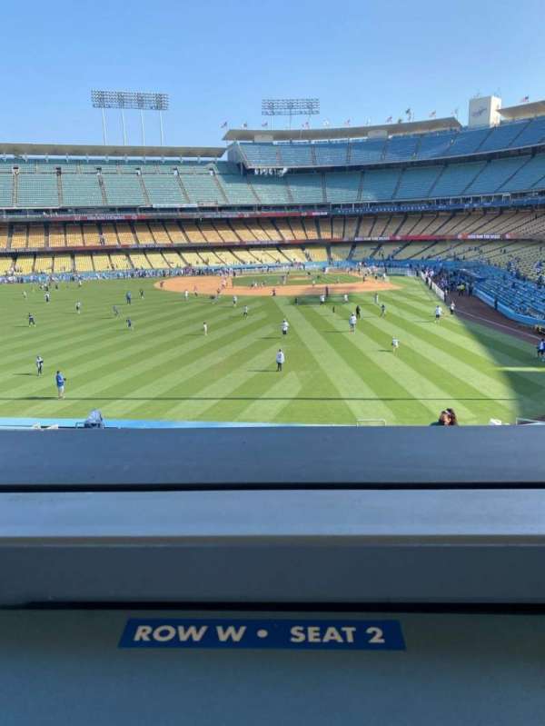 Dodger Stadium, section: 303PL, row: W, seat: 2