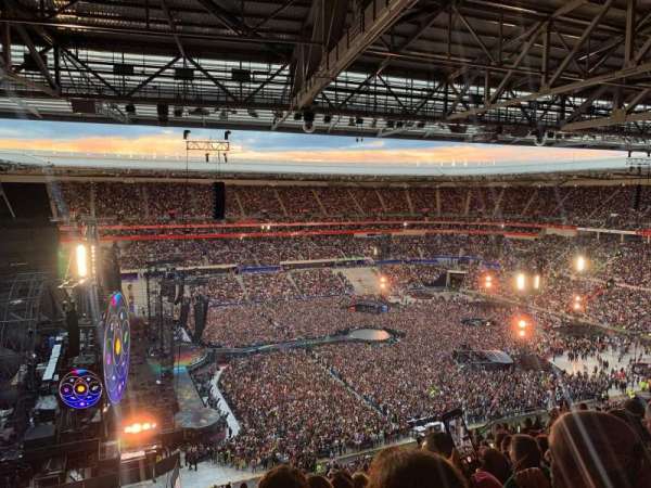 Parc Olympique Lyonnais, section: 412, row: 18, seat: 095