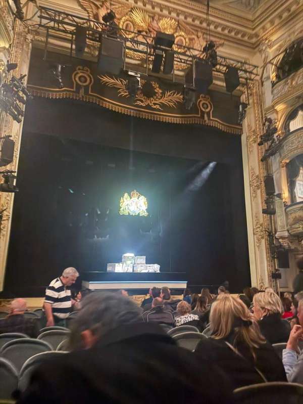 Wyndham's Theatre, section: Stalls, row: K, seat: 21