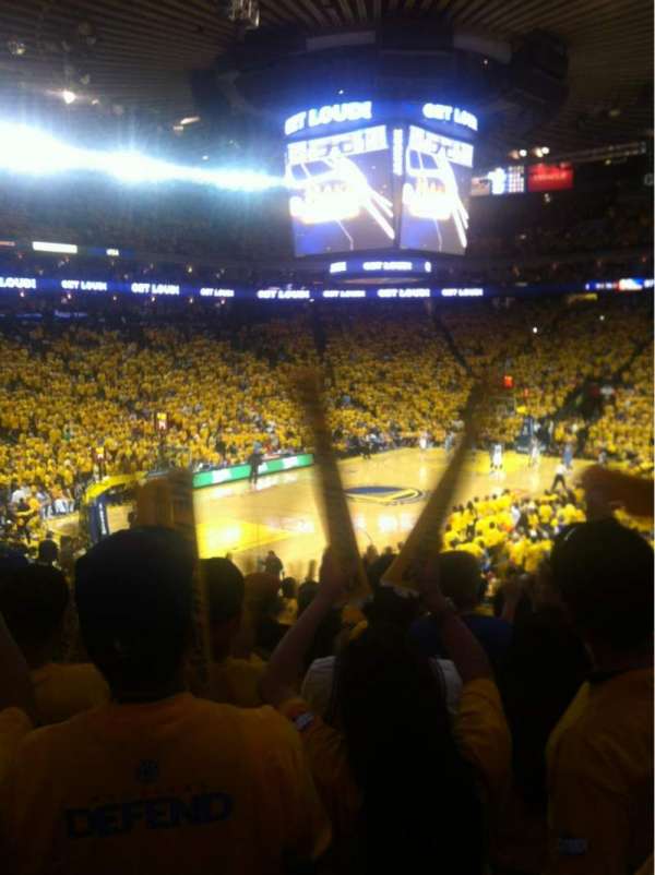 Oakland Arena, section: 119, row: 21, seat: 12