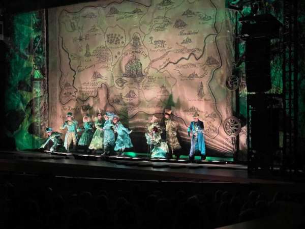 Steven Tanger Center for the Performing Arts, section: Orchestra R, row: P, seat: 8