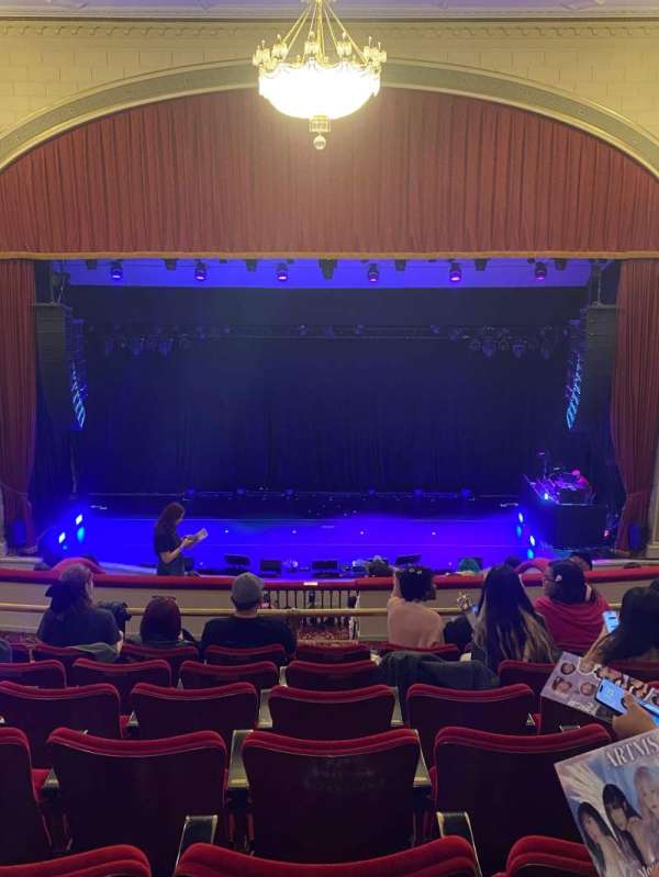 The Town Hall, section: Balcony, row: K