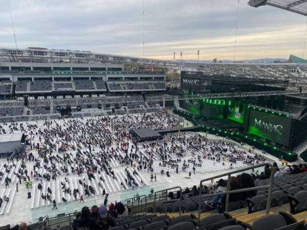 BMO Stadium, section: 213, row: CC, seat: 3