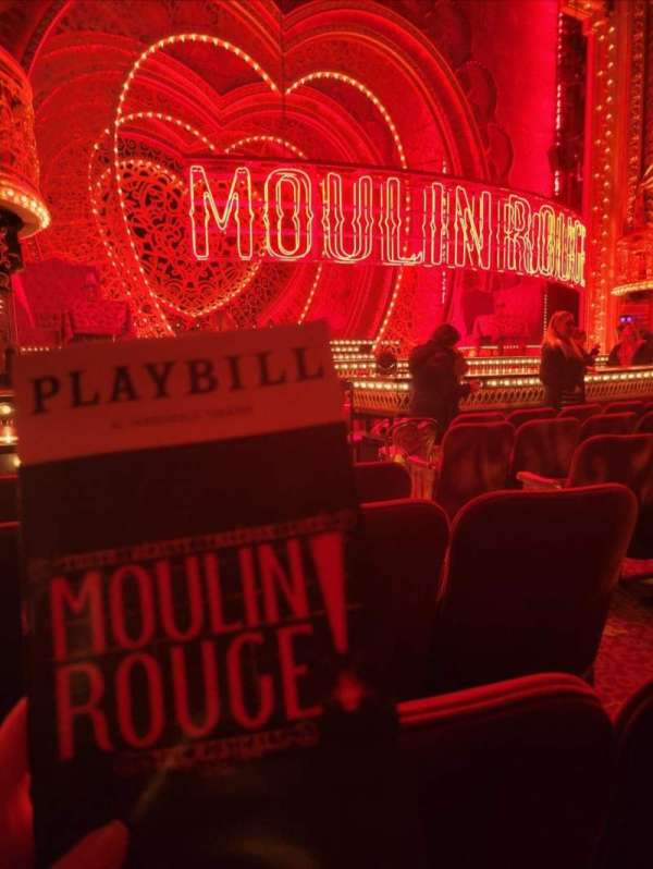 Al Hirschfeld Theatre, section: Orchestra L, row: H, seat: 7
