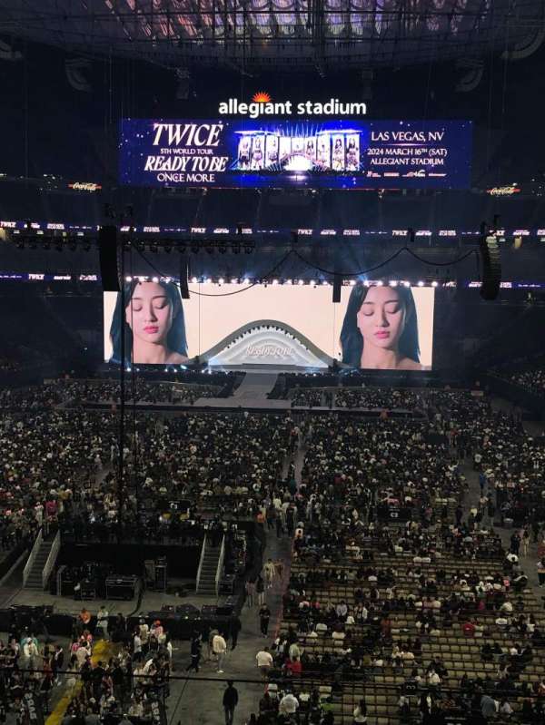 Allegiant Stadium, section: 248, row: 3, seat: 16