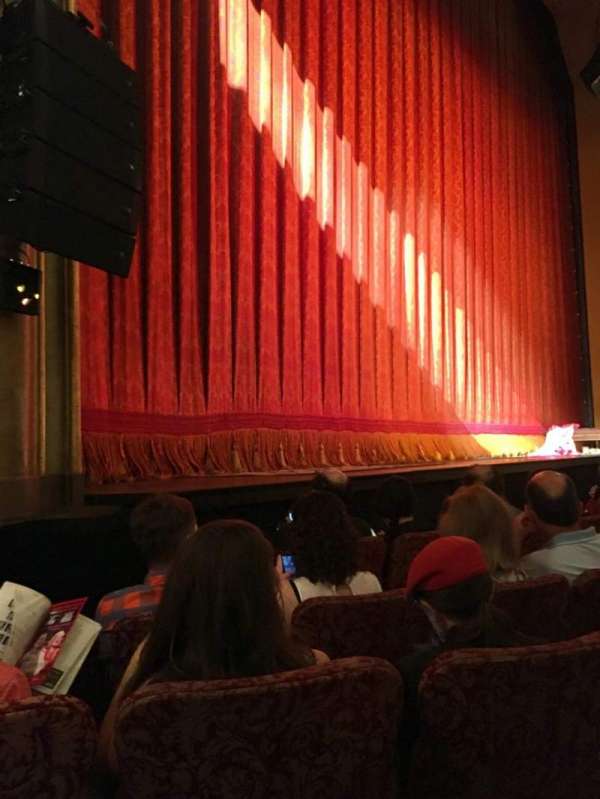 St. James Theatre, section: Orchestra L, row: D, seat: 15