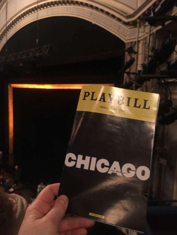 Ambassador Theatre, section: Front Mezzanine R, row: C