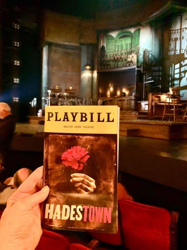Walter Kerr Theatre, section: Orchestra R, row: 4, seat: 12