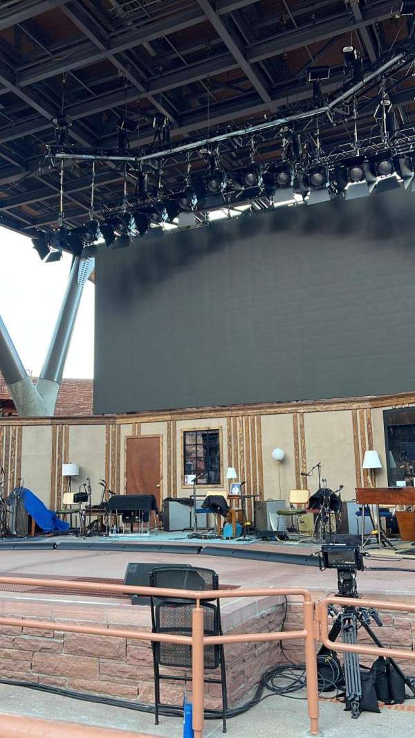 Red Rocks Amphitheatre, section: Center Right, row: 2, seat: 34