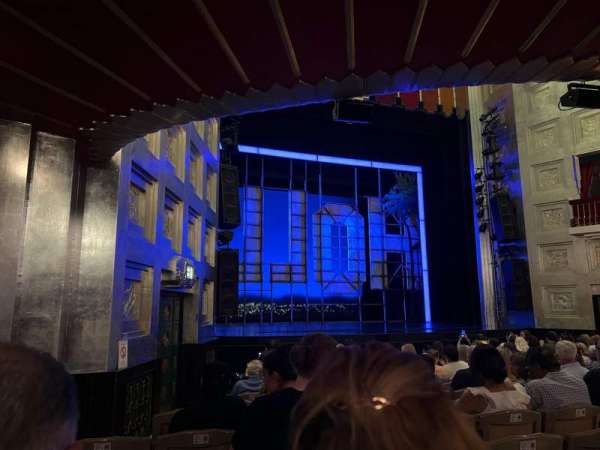 Savoy Theatre, section: Stalls, row: M, seat: 29