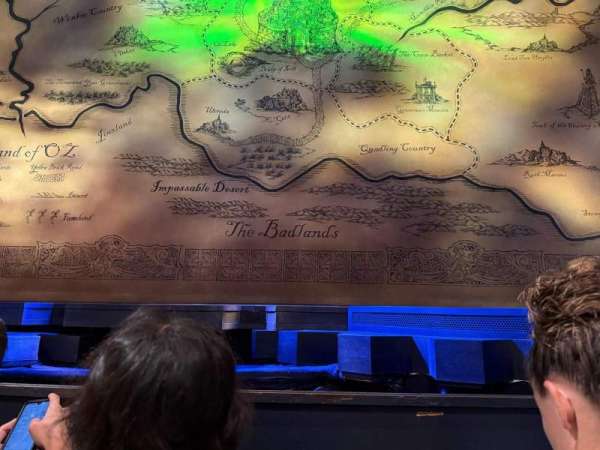 Gershwin Theatre, section: Orchestra C, row: CC, seat: 110