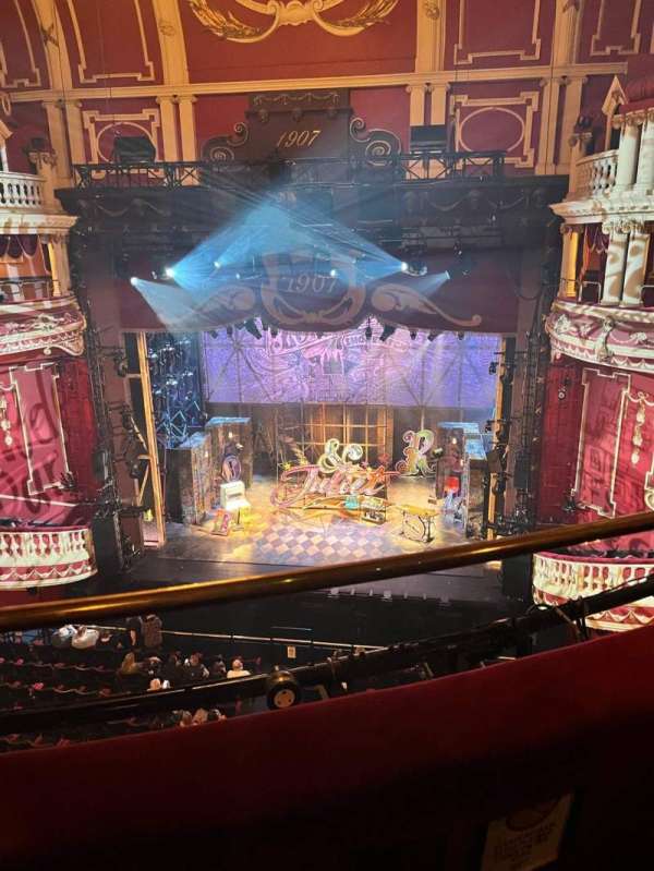 Sunderland Empire, section: Upper Circle, row: B, seat: 21