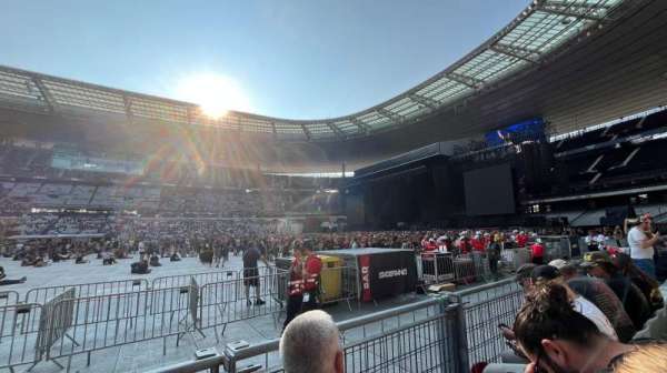 Stade de France, section: G7, row: 2, seat: 18
