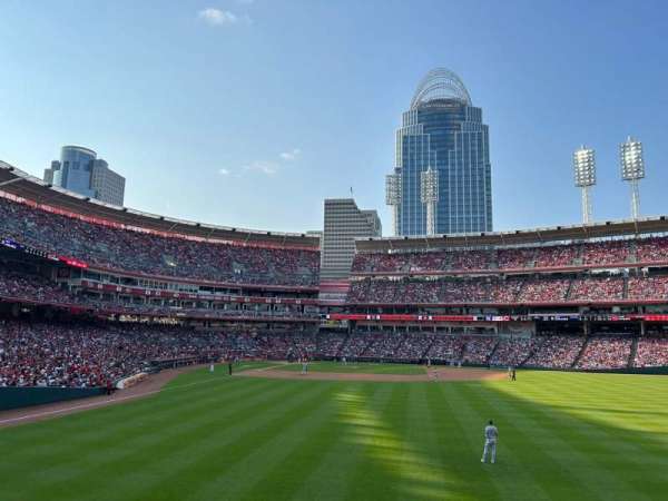 Great American Ball Park, section: 141, row: G, seat: 11