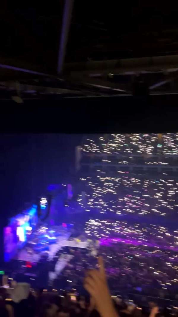 The O2, London, section: 403, row: S, seat: 507
